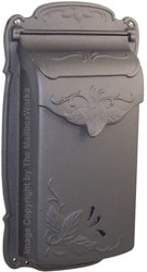 Special Lite Floral Vertical Mailbox Gunmetal