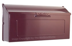 Special Lite Horizon Mailbox Burgundy