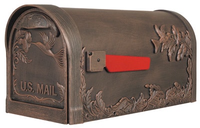 Hummingbird Post Mount Locking Mailbox Product Image