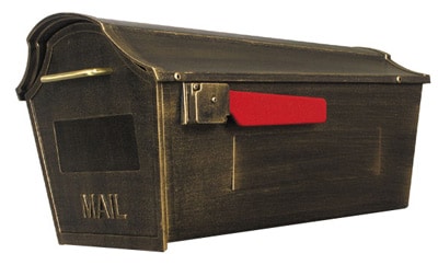 Town Square Post Mount Mailbox