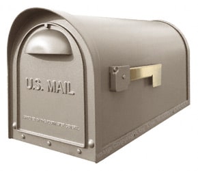 Special Lite Products Classic Mailbox Champagne