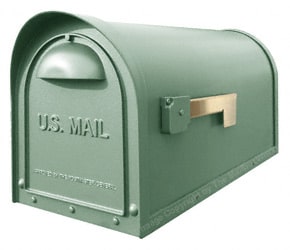Special Lite Products Classic Mailbox Evergreen