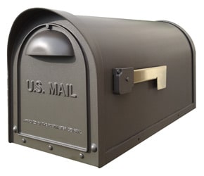 Special Lite Products Classic Mailbox Mocha