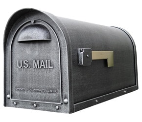 Special Lite Classic Mailbox Swedish Silver