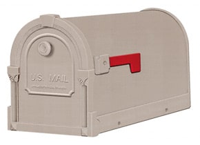 Special Lite Savannah Mailboxes Champagne