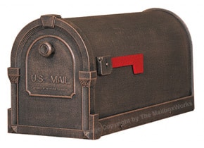 Special Lite Savannah Mailboxes Copper