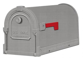 Special Lite Savannah Mailboxes Gunmetal