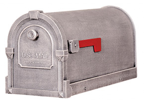 Special Lite Savannah Mailboxes Swedish Silver
