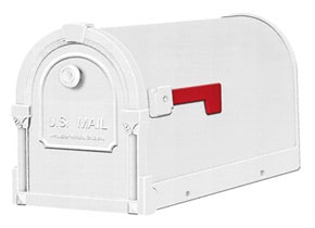 Special Lite Savannah Mailboxes White