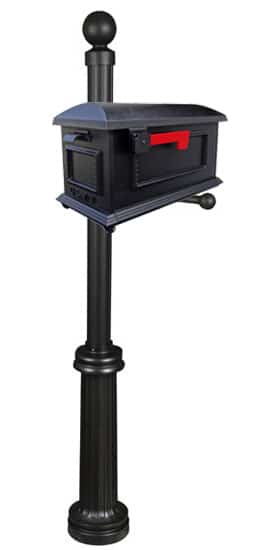 Special Lite Traditional Mailbox with Fresno Post Product Image