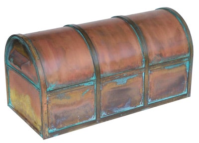Westchester Post Mount Locking Mailbox