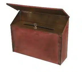 Streetscape Huntington Locking Wall Mount Mailbox Product Image