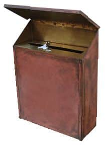 Streetscape Manhattan Locking Wall Mount Mailbox Product Image