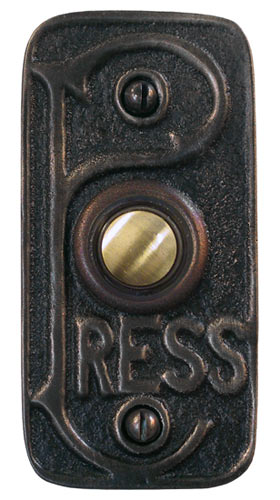 Waterglass Studios Art Nouveau Door Bell