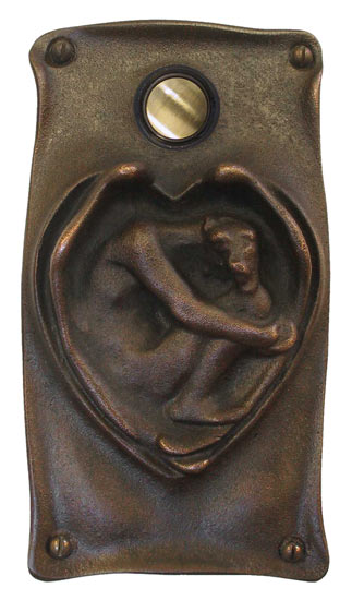 Waterglass Studios Art Nouveau Door Bell