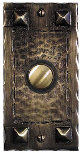 Waterglass Studios Craftsman Brass Door Bell