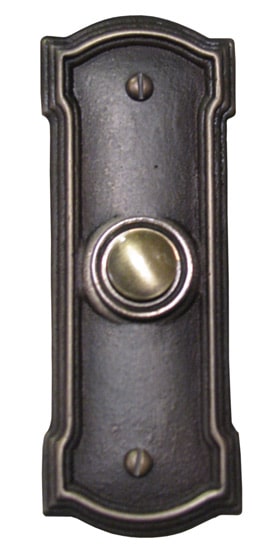 Waterglass Craftsman Brass Door Bell 1620