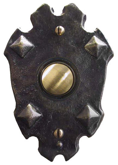 Waterglass Studios Craftsman Brass Door Bell