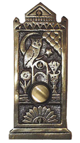 Waterglass Studios Victorian Brass Door Bell