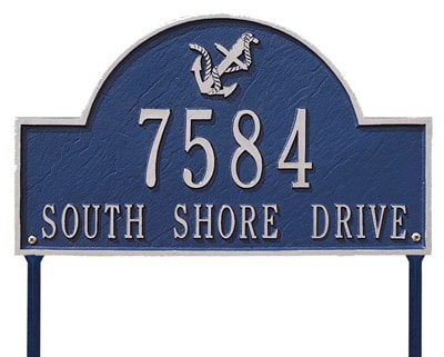 Anchor Arch Plaque Two Lines Version