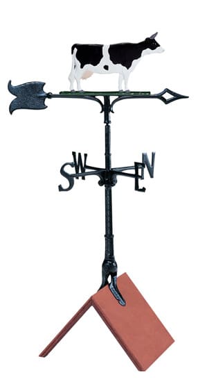 Whitehall 30 Inch Cow Color Weathervane