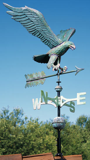 Whitehall Copper Eagle Classic Weathervane