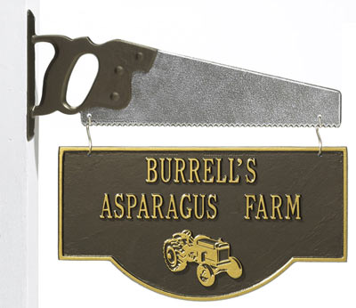 Whitehall Tractor Hanging Hobby Plaque