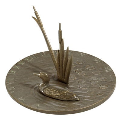 Whitehall Loon Sundial Birdbath Product Image