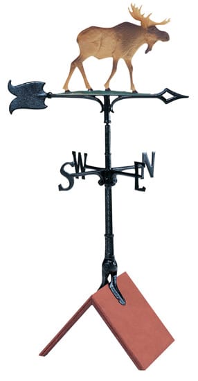 Whitehall 30 Inch Moose Color Weathervane