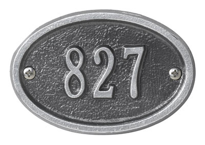 Whitehall Ultra Petite Oval Entryway Plaque