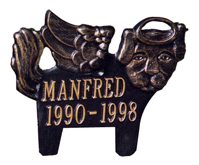 Whitehall Pet Memorial Lawn Plaque