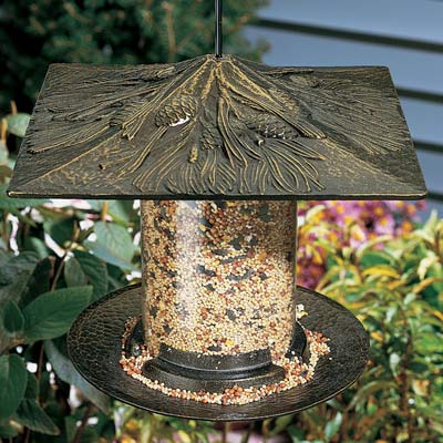 Whitehall Pinecone Tube Bird Feeder Product Image