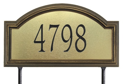 Whitehall Providence Metal Lawn Marker