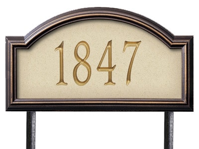 Whitehall Providence Stone Lawn Marker