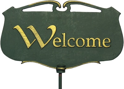 Whitehall Welcome Poem Sign Product Image