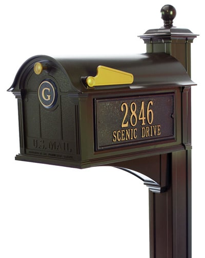 Whitehall Balmoral Monogram Mailbox Package Product Image
