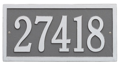Whitehall Bismark Rectangle Address Plaques Product Image