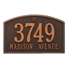 Cape Charles Plaque Oil Rubbed Bronze