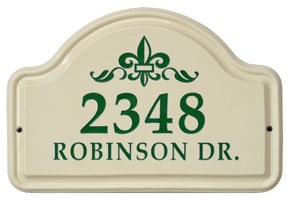 Whitehall Fleur De Lis Arch Green