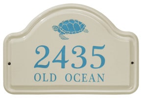 Whitehall Turtle Arch Plaque Sea Blue