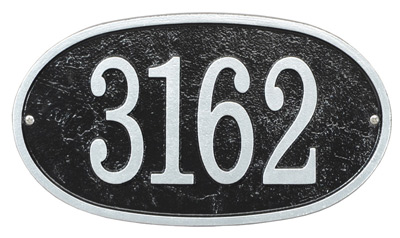 Whitehall Fast And Easy Oval Address Plaques Product Image