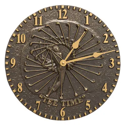 Whitehall Golfer Clock Product Image