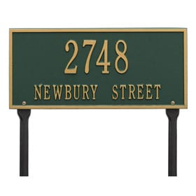 Whitehall Hartford Lawn Marker Green Gold