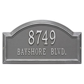 Whitehall Providence Arch Plaque Pewter Silver