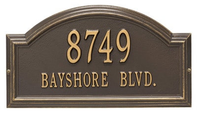 Whitehall Providence Arch Address Plaque Product Image