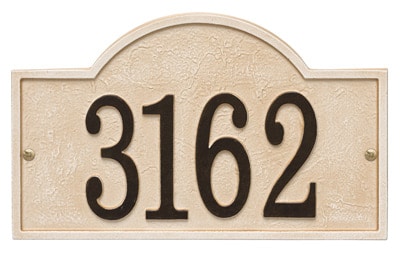 Whitehall Stonework Arch Address Plaques Product Image