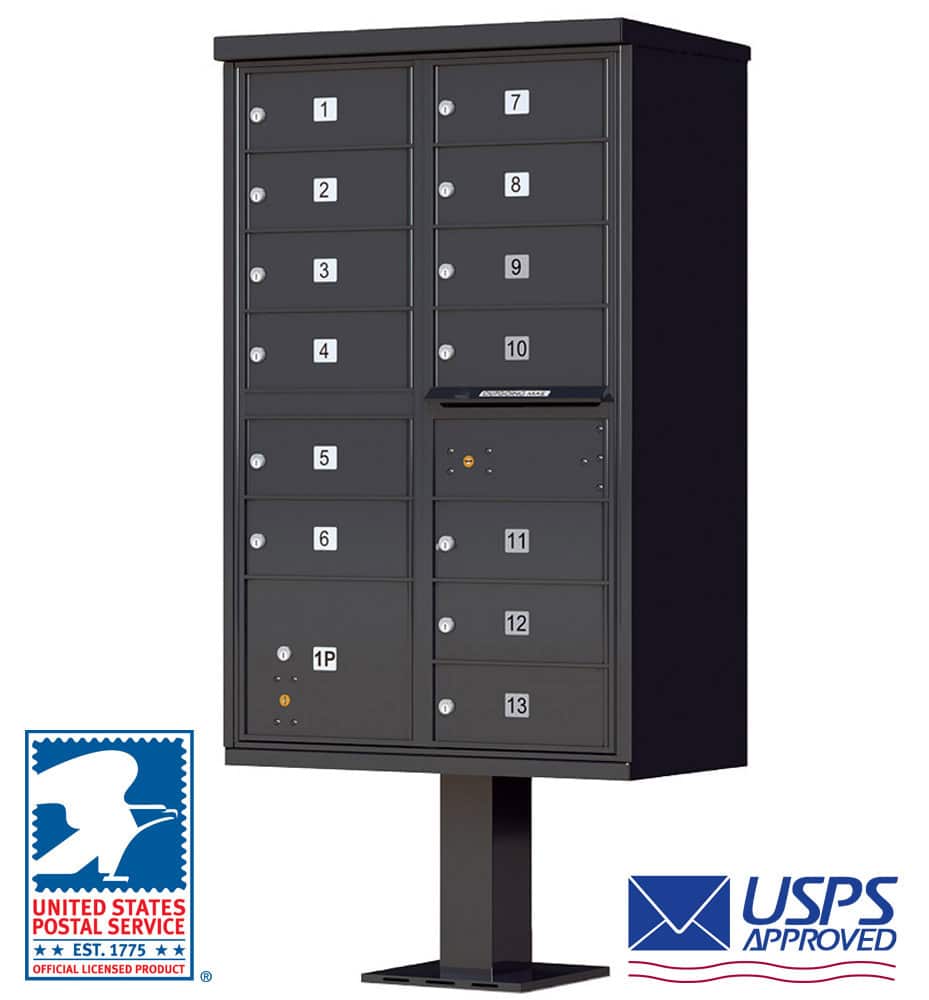 13 Door Cluster Mailboxes - Florence CBU Mailbox Units