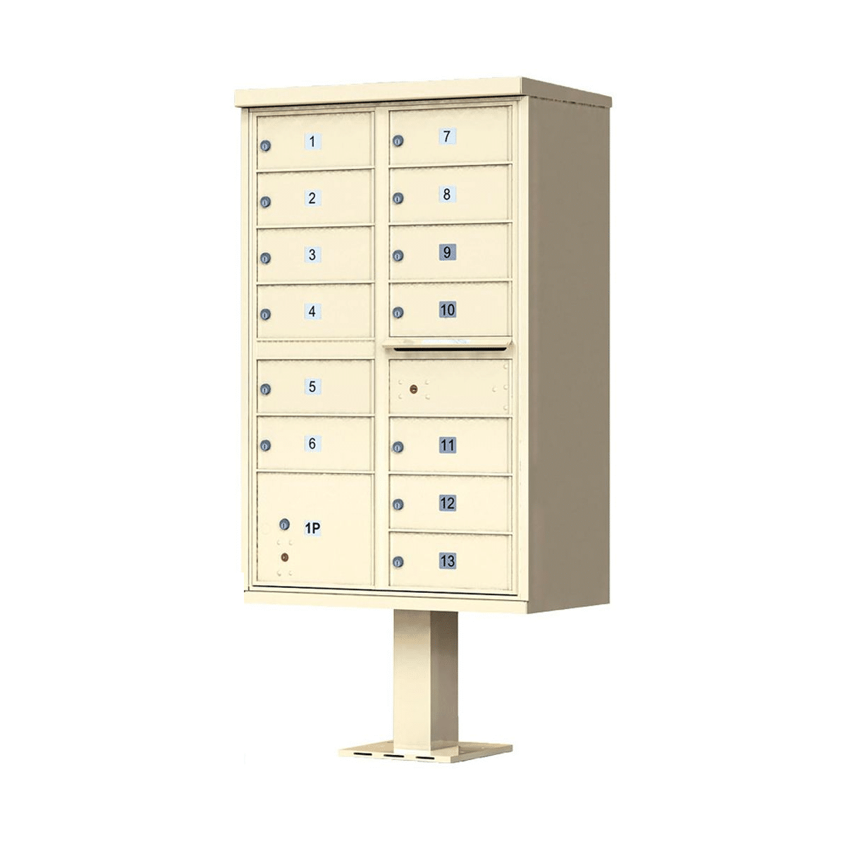 Florence CBU Cluster Mailbox - 13 Tenant Doors, 1 Parcel Locker Featured Image