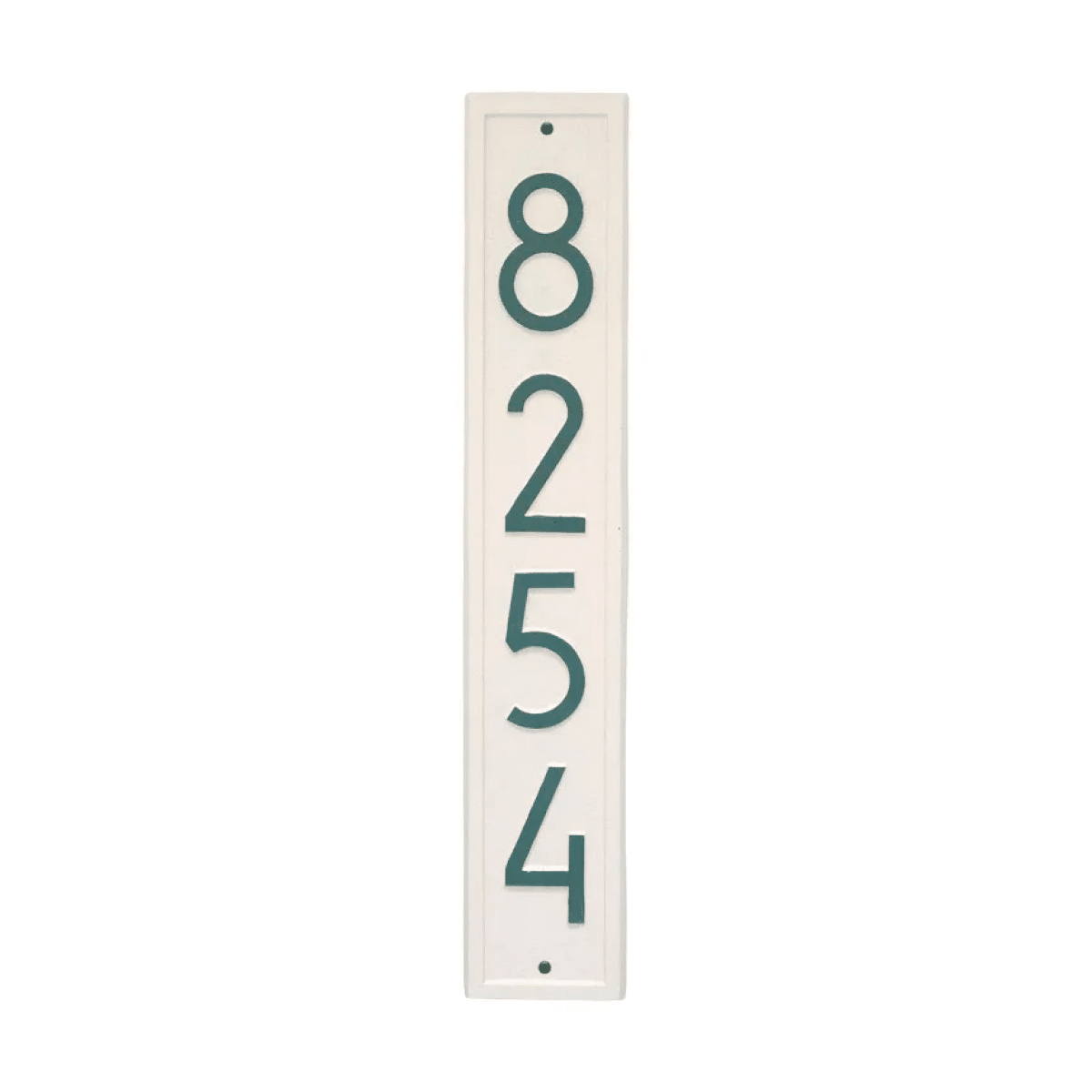 Whitehall Delaware Modern Vertical Address Plaque Product Image