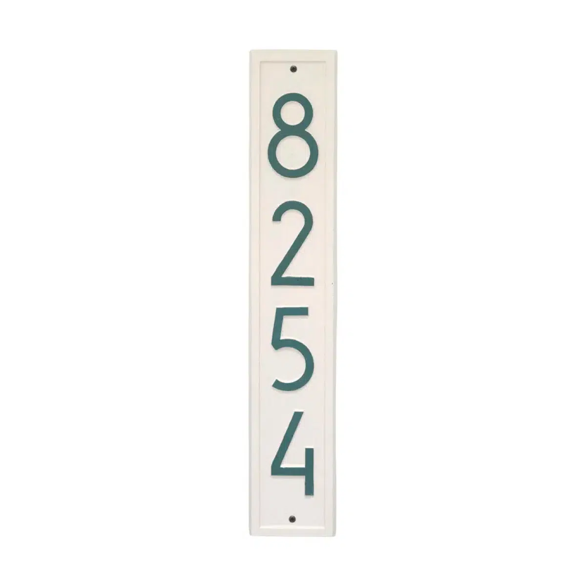 Whitehall Delaware Modern Vertical Address Plaque Product Image